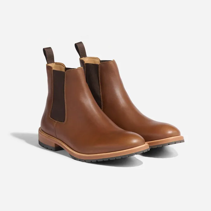 Men Nisolo Boots Marco Everyday Chelsea Boot Brown