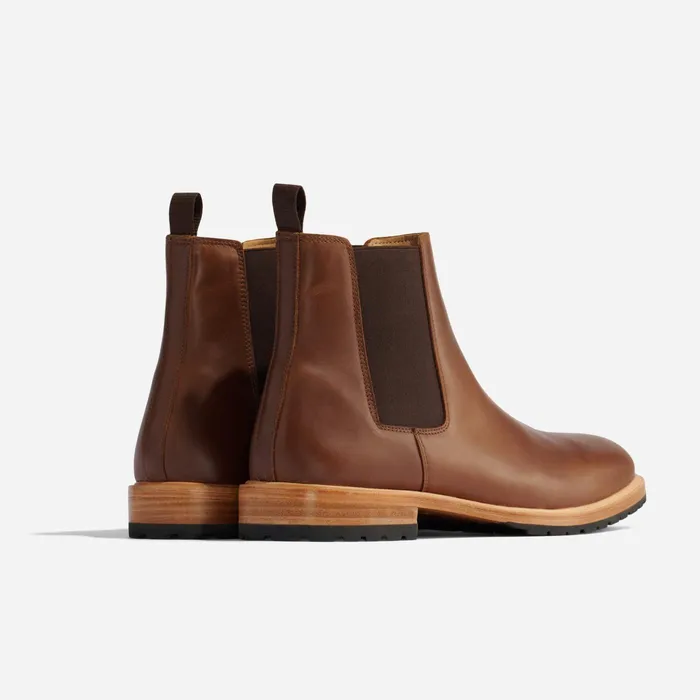Men Nisolo Boots Marco Everyday Chelsea Boot Brown