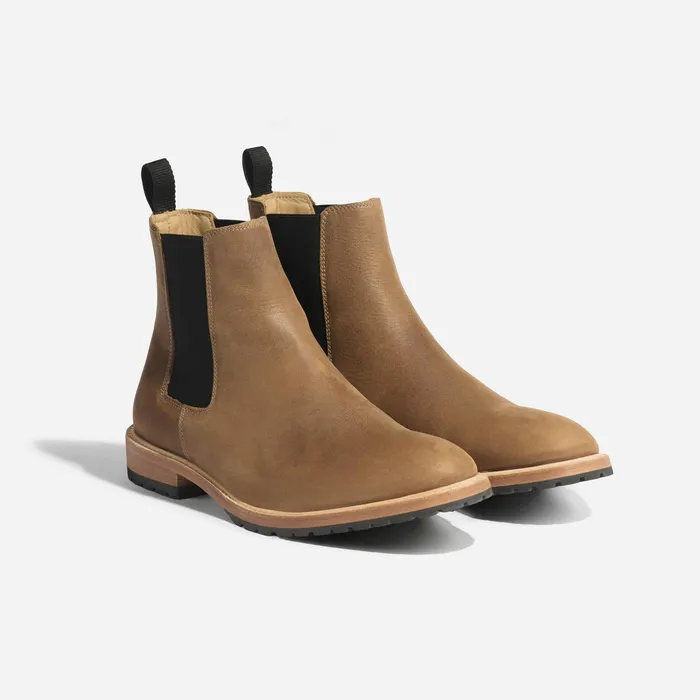 Men Nisolo Boots Marco Everyday Chelsea Boot Tobacco