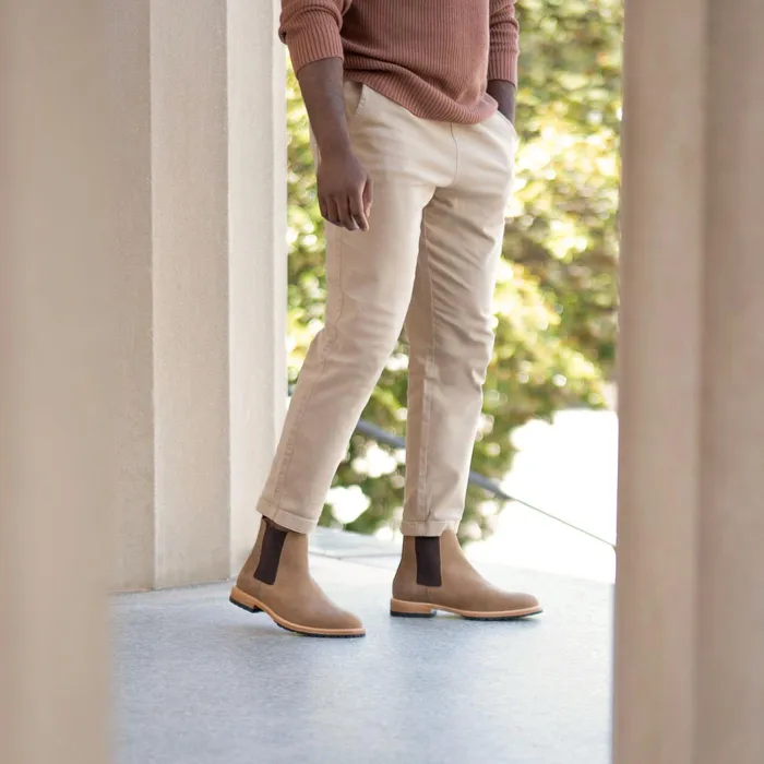 Men Nisolo Boots Marco Everyday Chelsea Boot Tobacco