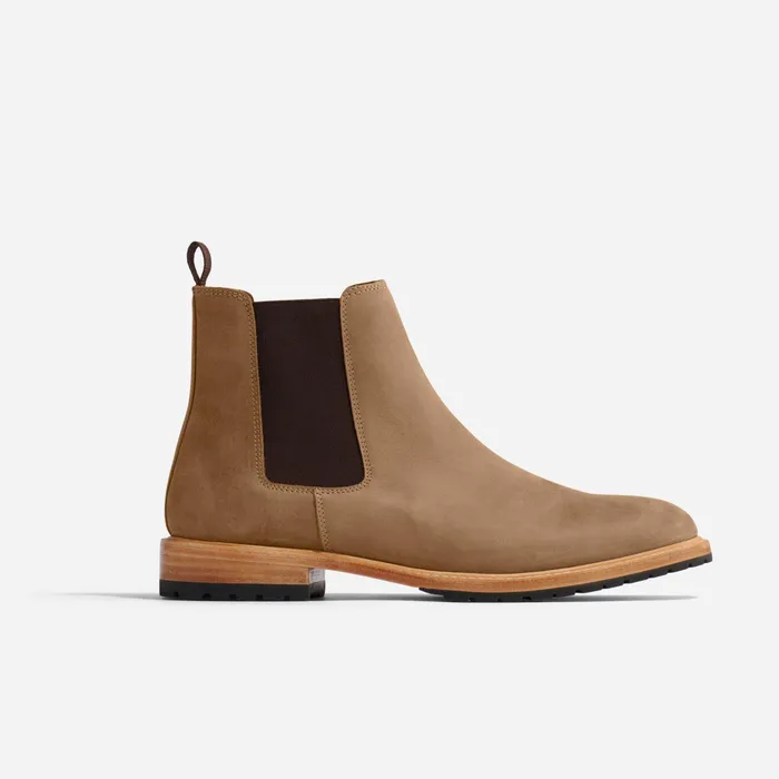 Men Nisolo Boots Marco Everyday Chelsea Boot Tobacco