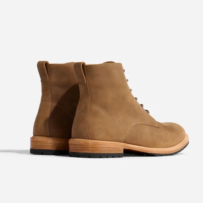 Men Nisolo Boots Martin AllWeather Boot Tobacco