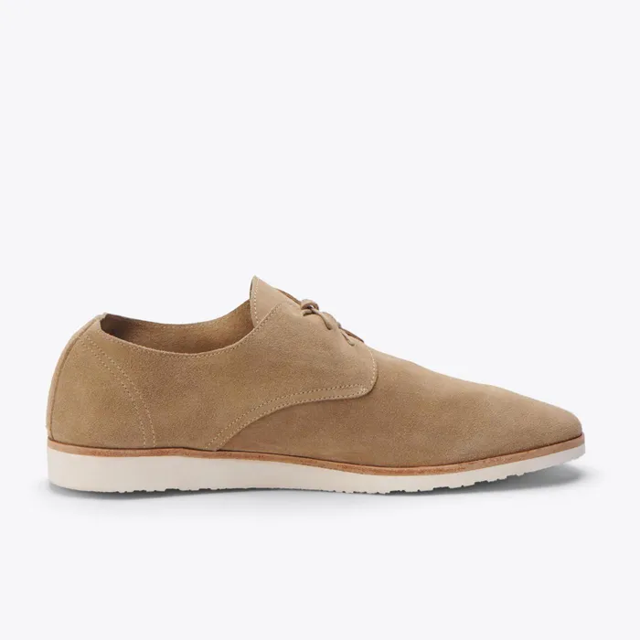 Men Nisolo Sandals and Slip Ons Lightweight Flex Derby Stone