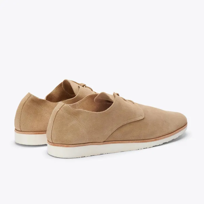 Men Nisolo Sandals and Slip Ons Lightweight Flex Derby Stone