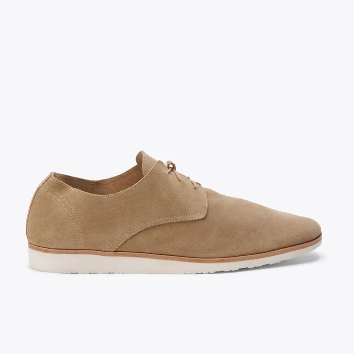 Men Nisolo Sandals and Slip Ons Lightweight Flex Derby Stone