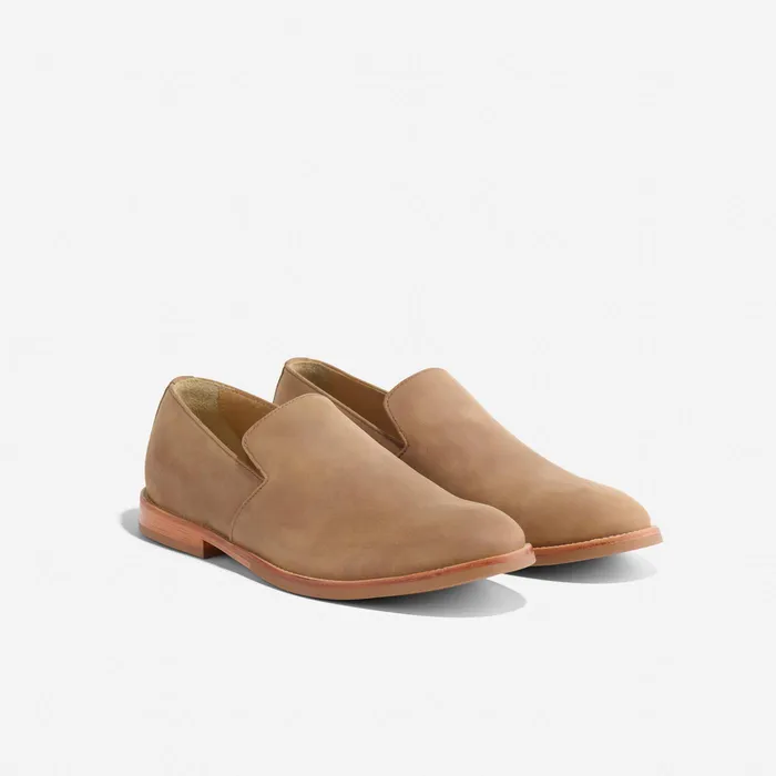 Men Nisolo Sandals and Slip Ons Rio SlipOn Loafer Tobacco