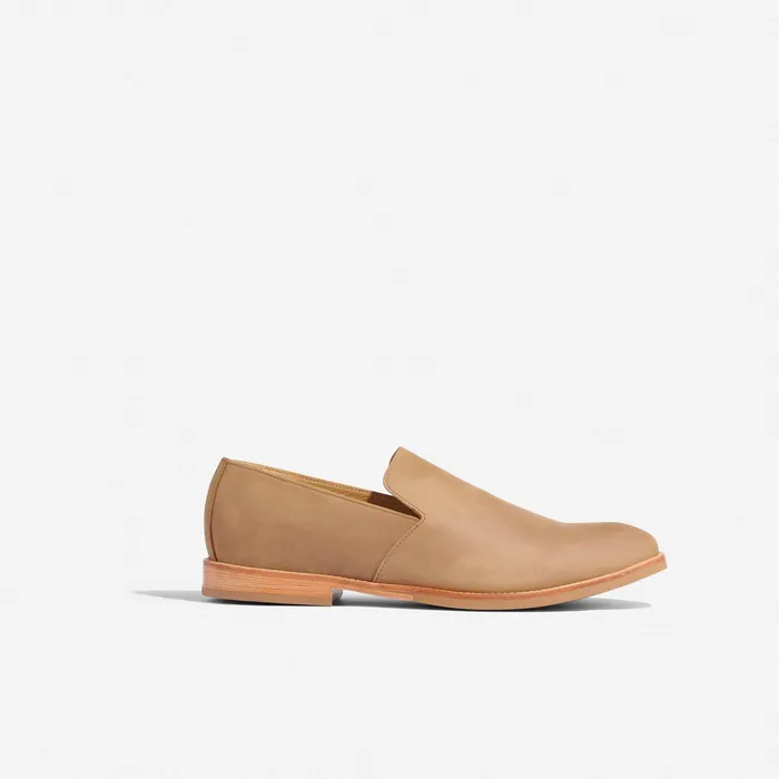 Men Nisolo Sandals and Slip Ons Rio SlipOn Loafer Tobacco