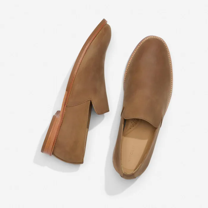 Men Nisolo Sandals and Slip Ons Rio SlipOn Loafer Tobacco