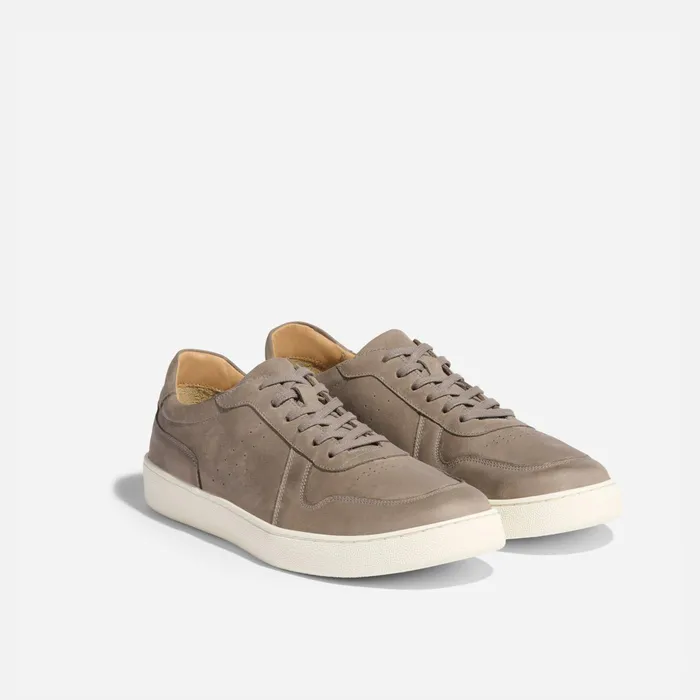 Men Nisolo Sneakers Beto GoTo Court Sneaker Grey