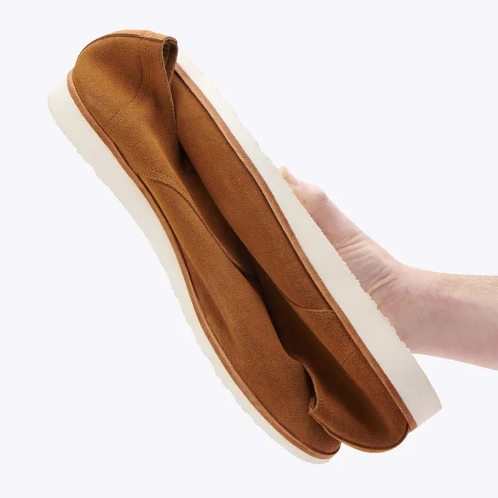 Men Nisolo Sneakers Lightweight Flex Derby Nutmeg
