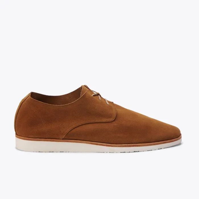 Men Nisolo Sneakers Lightweight Flex Derby Nutmeg