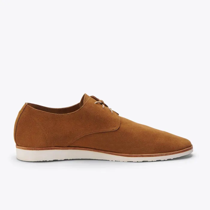 Men Nisolo Sneakers Lightweight Flex Derby Nutmeg