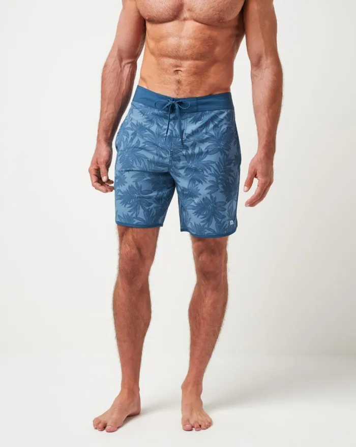 Men NO WAKE ZONE BOARDSHORT Captains Blue TravisMathew Shorts