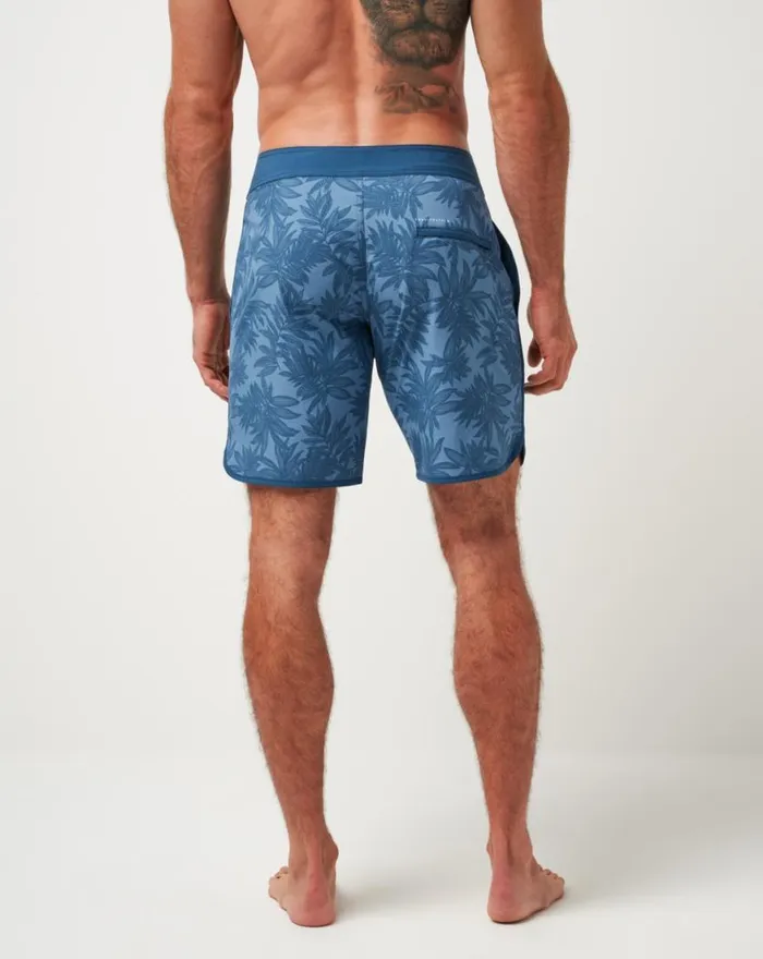 Men NO WAKE ZONE BOARDSHORT Captains Blue TravisMathew Shorts