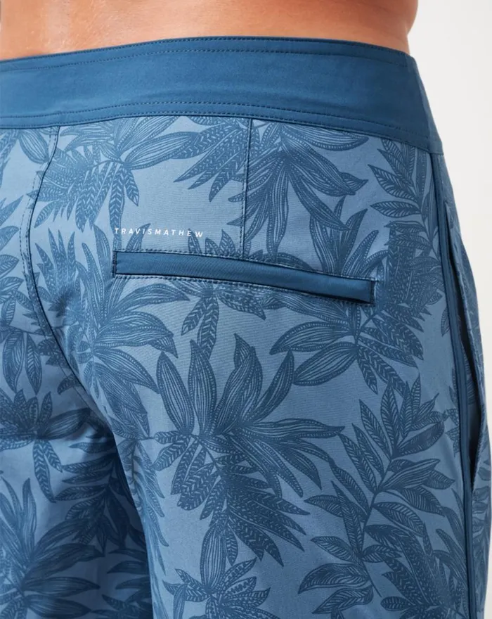 Men NO WAKE ZONE BOARDSHORT Captains Blue TravisMathew Shorts