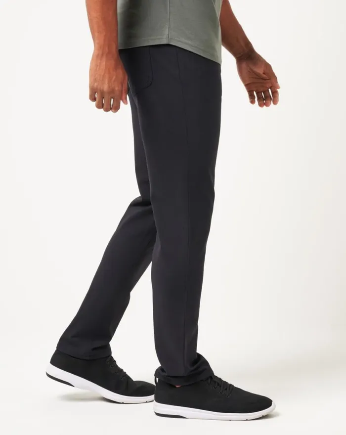 Men OPEN TO CLOSE MIDWEIGHT PANT Black TravisMathew Pants