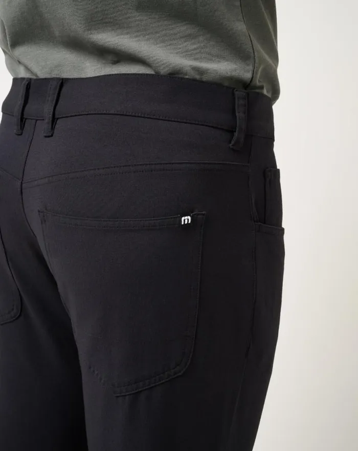 Men OPEN TO CLOSE MIDWEIGHT PANT Black TravisMathew Pants