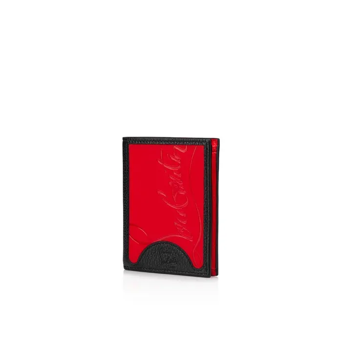 Men Paros Wallet Wallet 8211 Calf Leather 8211 Loubi Red Christian Louboutin Wallets and Cardholders