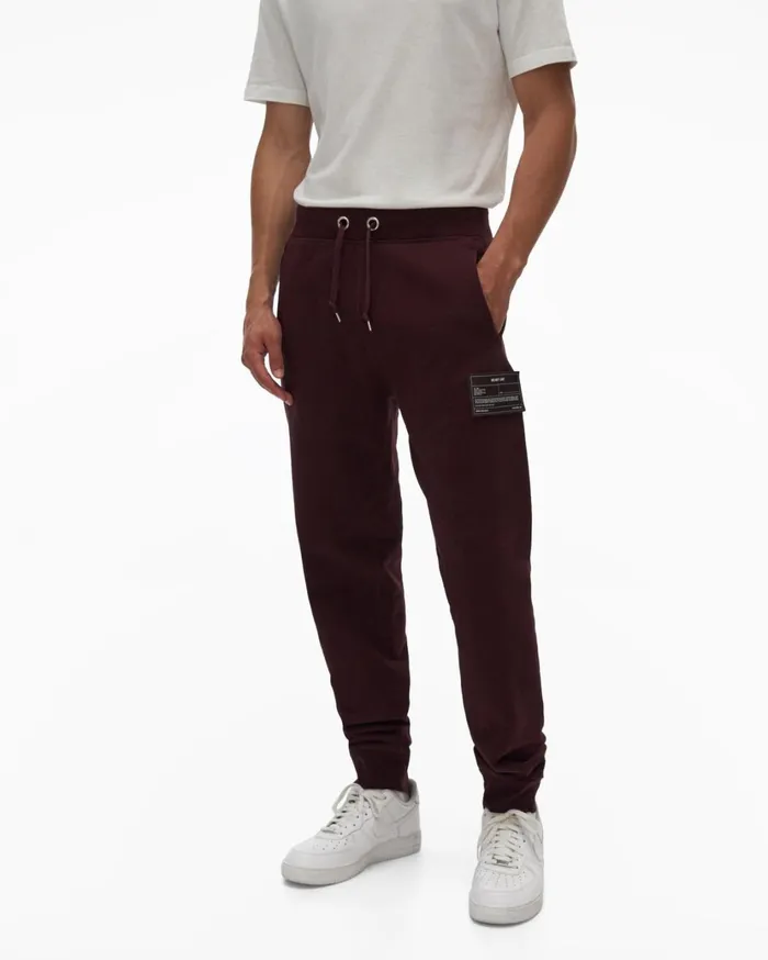 Men Patch Sweatpant Crimson Night Helmut Lang Pants
