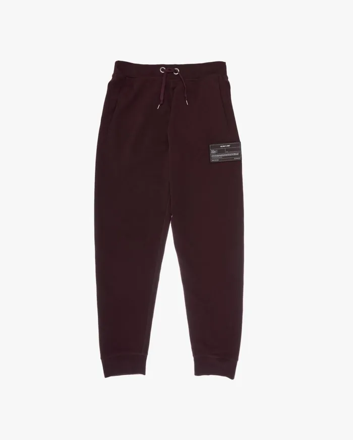 Men Patch Sweatpant Crimson Night Helmut Lang Pants