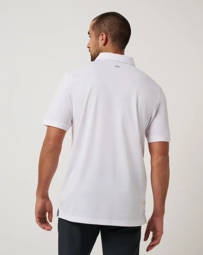 Men PITTSBURGH PIRATES TOP RECRUIT POLO White TravisMathew Polos