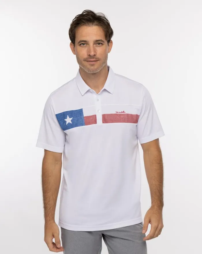Men RATTLER POLO White TravisMathew Polos