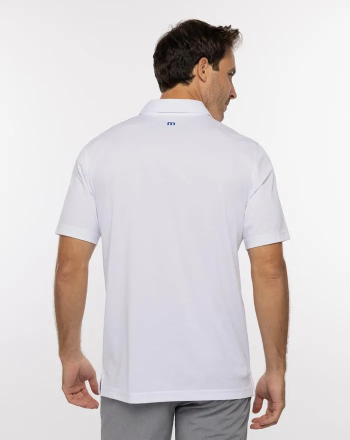 Men RATTLER POLO White TravisMathew Polos