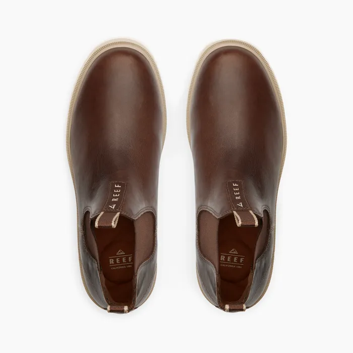 Men Reef Boots Otis Dark Brown Leather Men Reef Boots Otis Dark Brown Leather