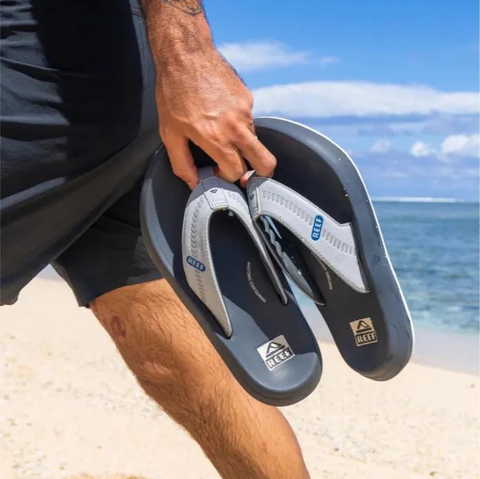 Men Reef Flip Flops Cruiser Blackgrey Men Reef Flip Flops Cruiser Blackgrey