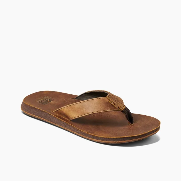 Men Reef Flip Flops Drift Classic Brown Men Reef Flip Flops Drift Classic Brown