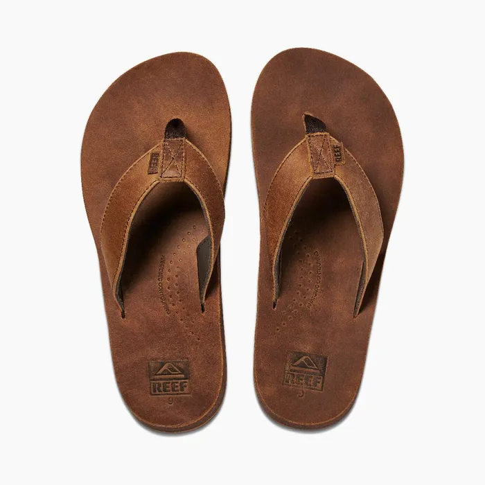 Men Reef Flip Flops Drift Classic Brown Men Reef Flip Flops Drift Classic Brown