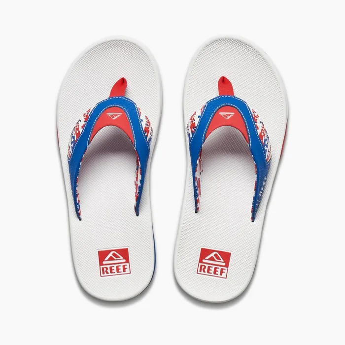 Men Reef Flip Flops Fanning Patriotic Men Reef Flip Flops Fanning Patriotic