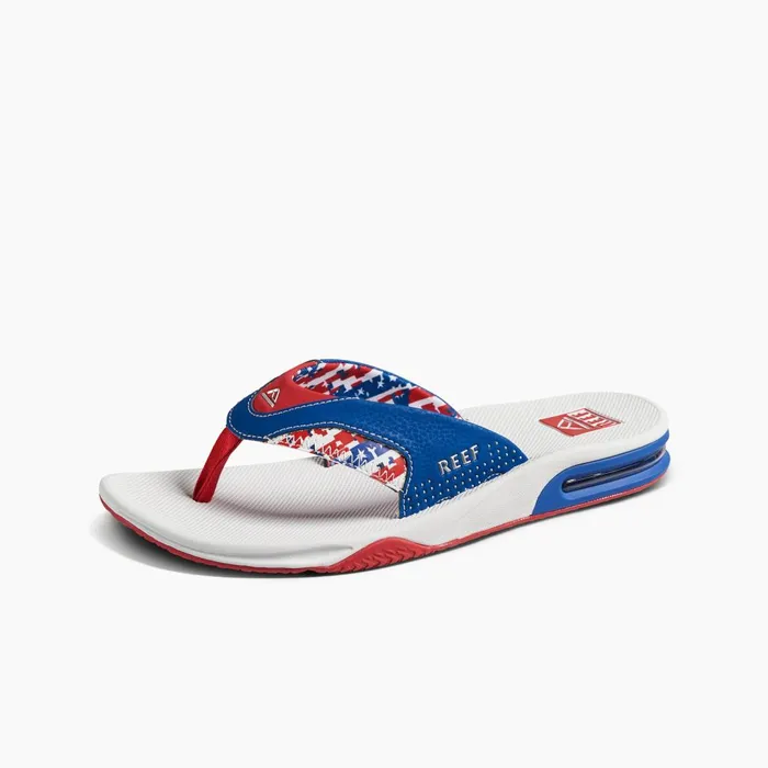 Men Reef Flip Flops Fanning Patriotic Men Reef Flip Flops Fanning Patriotic