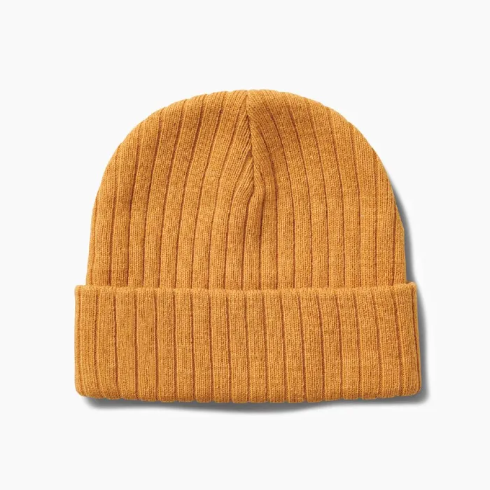 Men Reef Hats and Beanies Jenks Cuff Beanie Honey Gold Men Reef Hats and Beanies Jenks Cuff Beanie Honey Gold