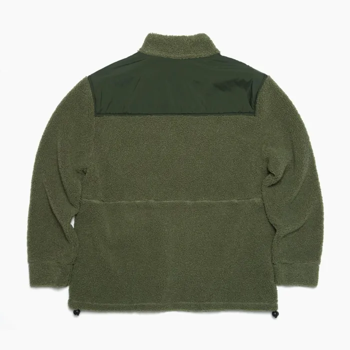 Men Reef Outerwear Cooke Sherpa Jacket Olivine Men Reef Outerwear Cooke Sherpa Jacket Olivine