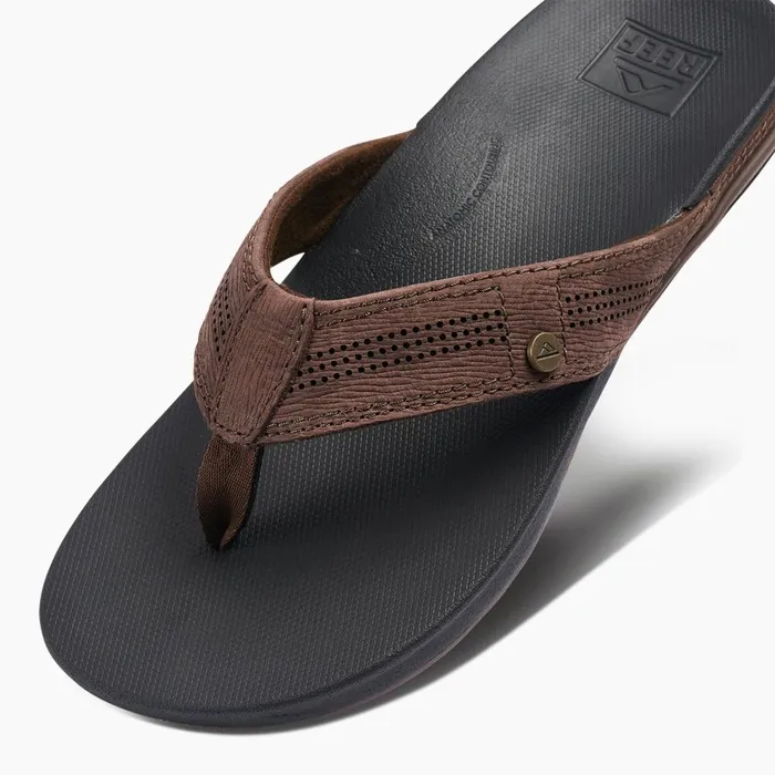 Men Reef Sandals Cushion Lux Blackbrown Men Reef Sandals Cushion Lux Blackbrown