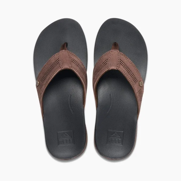Men Reef Sandals Cushion Lux Blackbrown Men Reef Sandals Cushion Lux Blackbrown