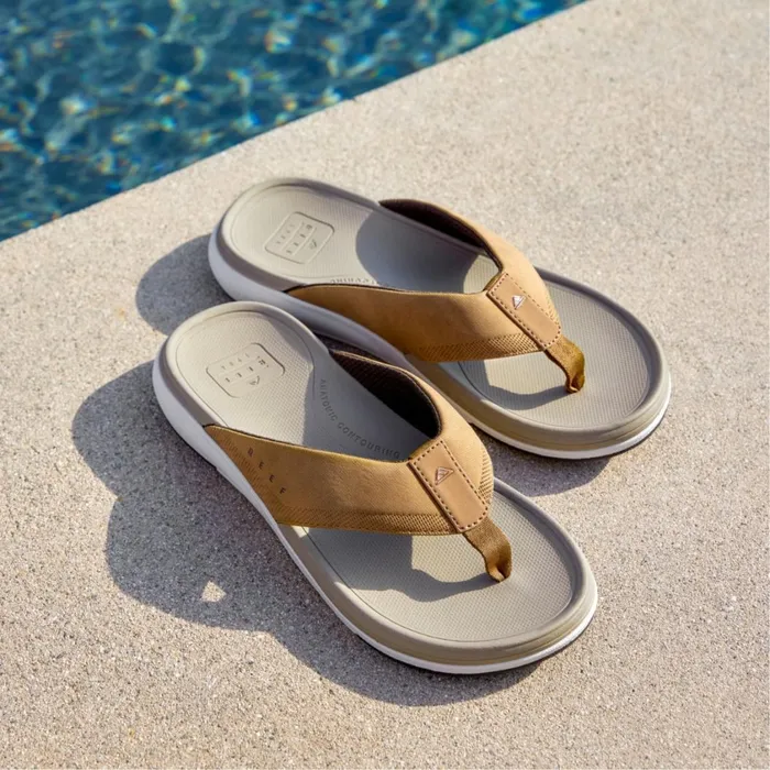 Men Reef Sandals Cushion Norte Tan Men Reef Sandals Cushion Norte Tan