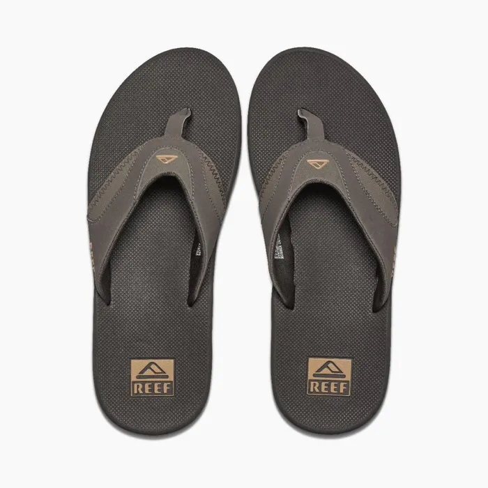 Men Reef Sandals Fanning Browngum Men Reef Sandals Fanning Browngum