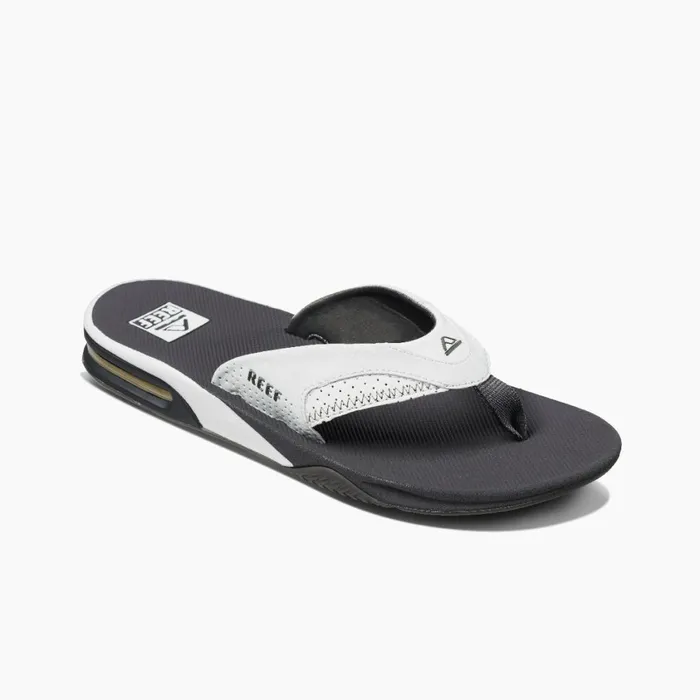 Men Reef Sandals Fanning Greywhite Men Reef Sandals Fanning Greywhite