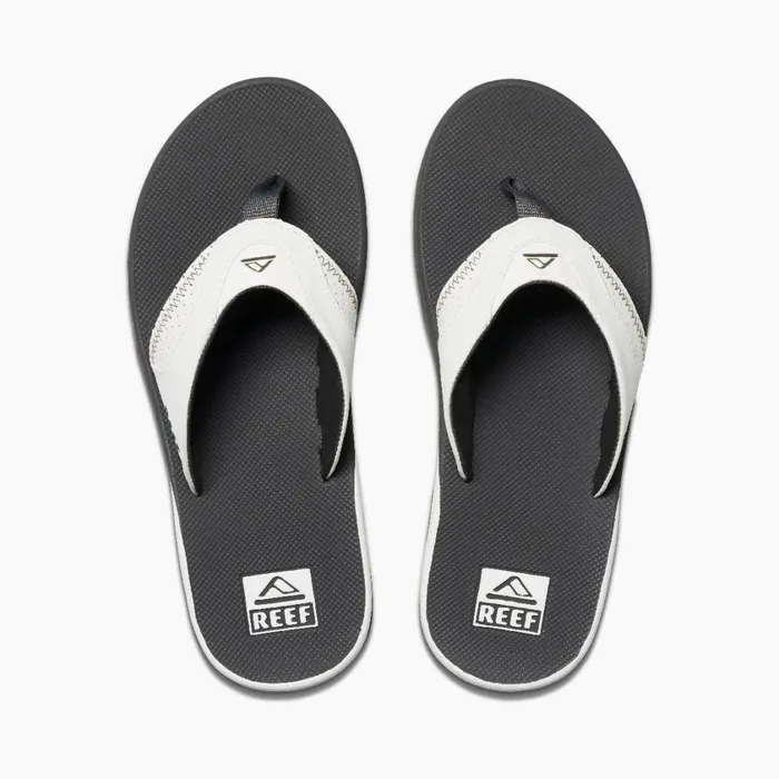 Men Reef Sandals Fanning Greywhite Men Reef Sandals Fanning Greywhite