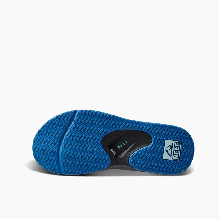 Men Reef Sandals Fanning Gunmetalocean Men Reef Sandals Fanning Gunmetalocean