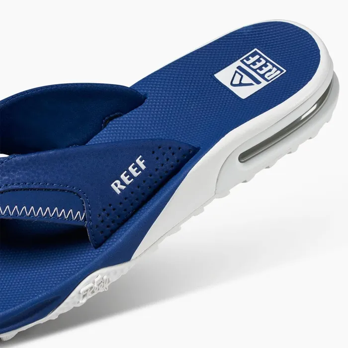 Men Reef Sandals Fanning Pregame Navywhite Men Reef Sandals Fanning Pregame Navywhite
