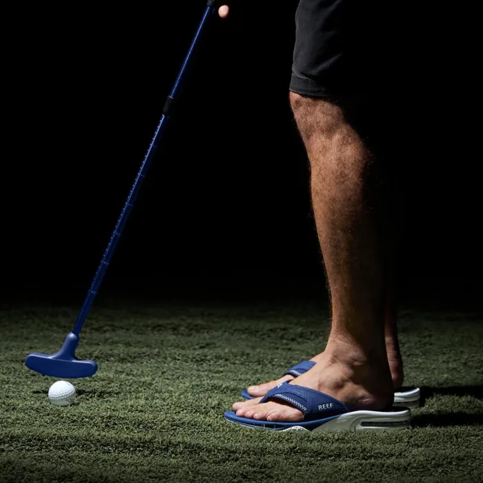 Men Reef Sandals Fanning Pregame Navywhite Men Reef Sandals Fanning Pregame Navywhite