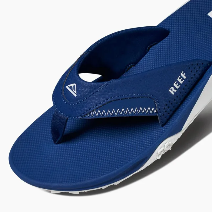 Men Reef Sandals Fanning Pregame Navywhite Men Reef Sandals Fanning Pregame Navywhite