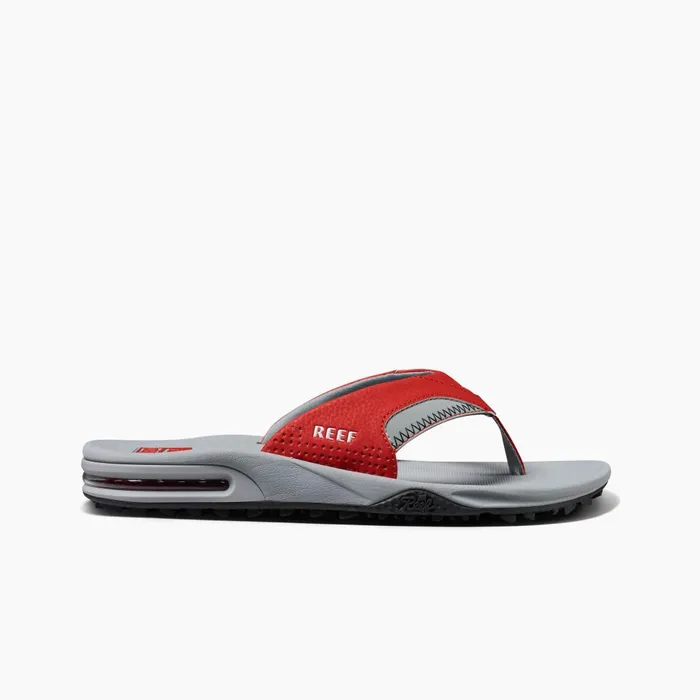 Men Reef Sandals Fanning Pregame Redgrey