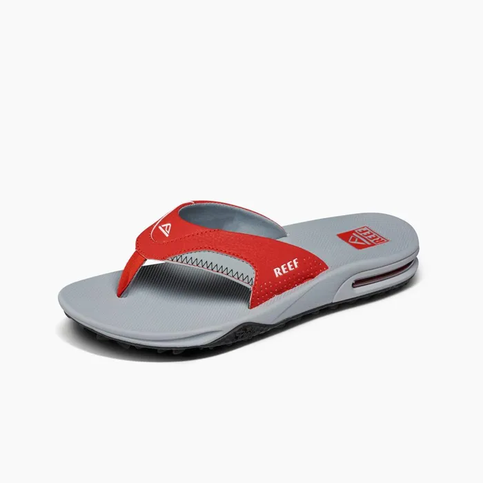 Men Reef Sandals Fanning Pregame Redgrey Men Reef Sandals Fanning Pregame Redgrey