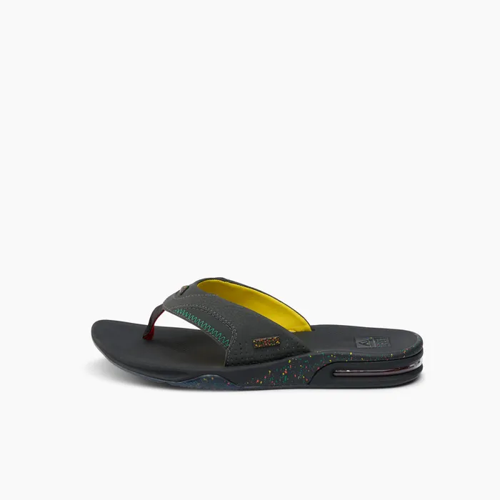 Men Reef Sandals Fanning Rasta Men Reef Sandals Fanning Rasta