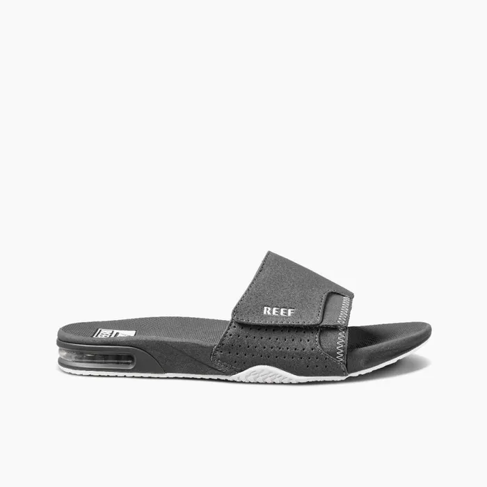 Men Reef Sandals Fanning Slide Shadow