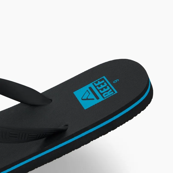 Men Reef Sandals Seaside Hawaiian Blue Men Reef Sandals Seaside Hawaiian Blue
